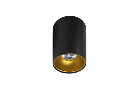 Spots TUBULAR Designspot Zwart/Goud by MyLamp